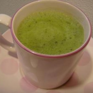 カロリーオフ簡単抹茶ラテ